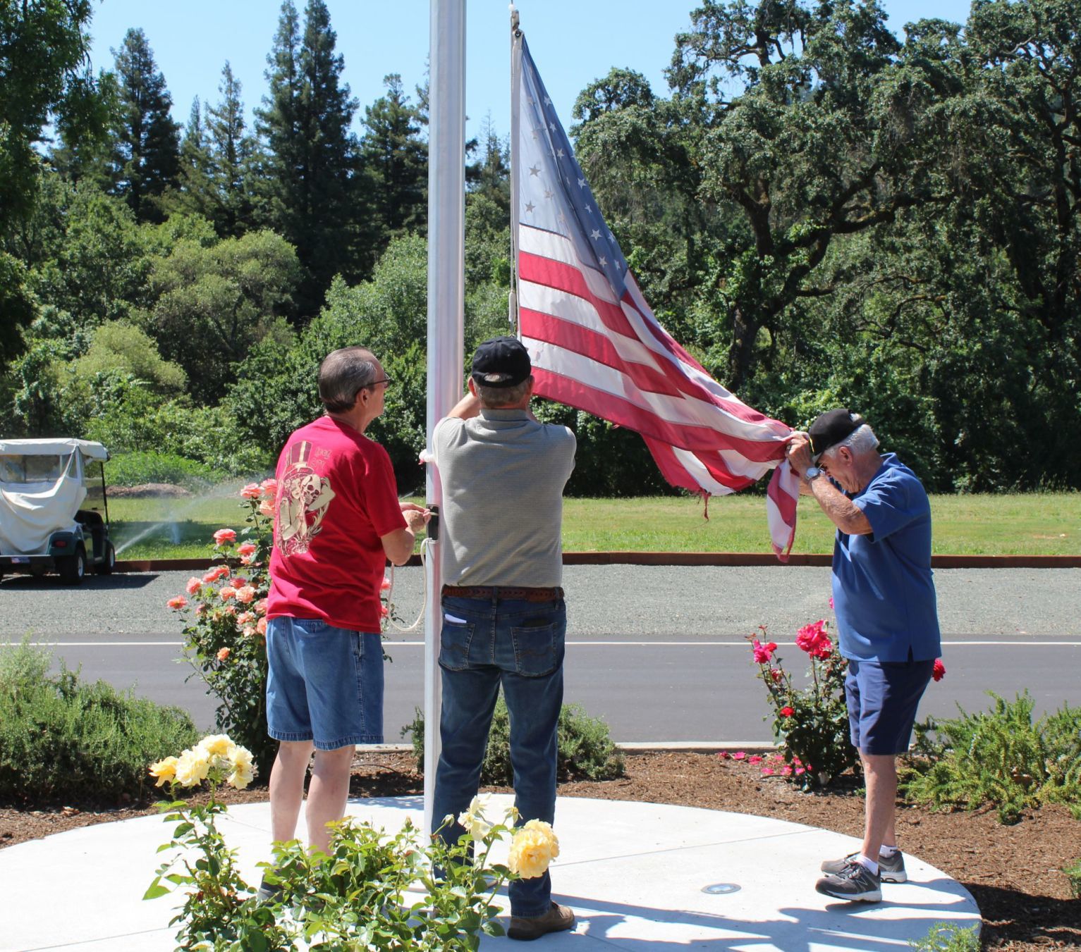 Rancho De Calistoga flag